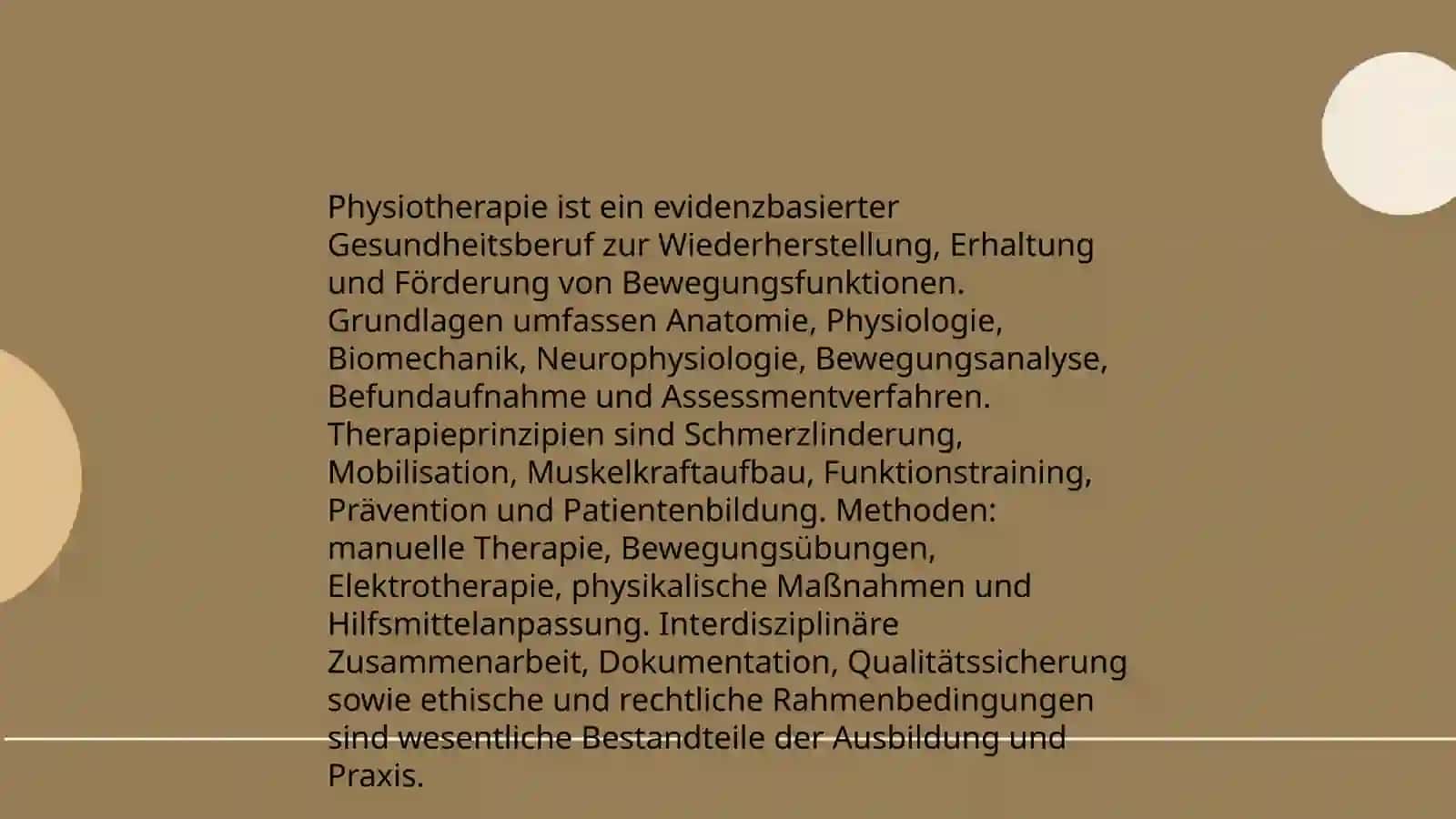 Physitherapie 3