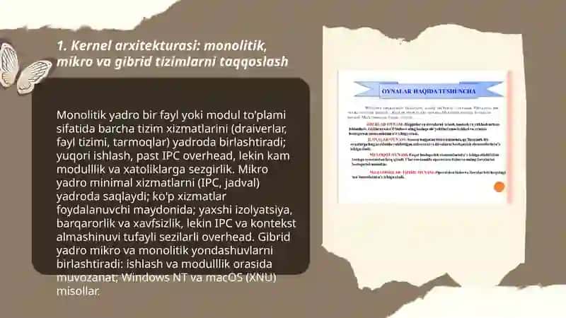 Zamonaviy operatsion tizimlarning qiyosiy tahlili 3