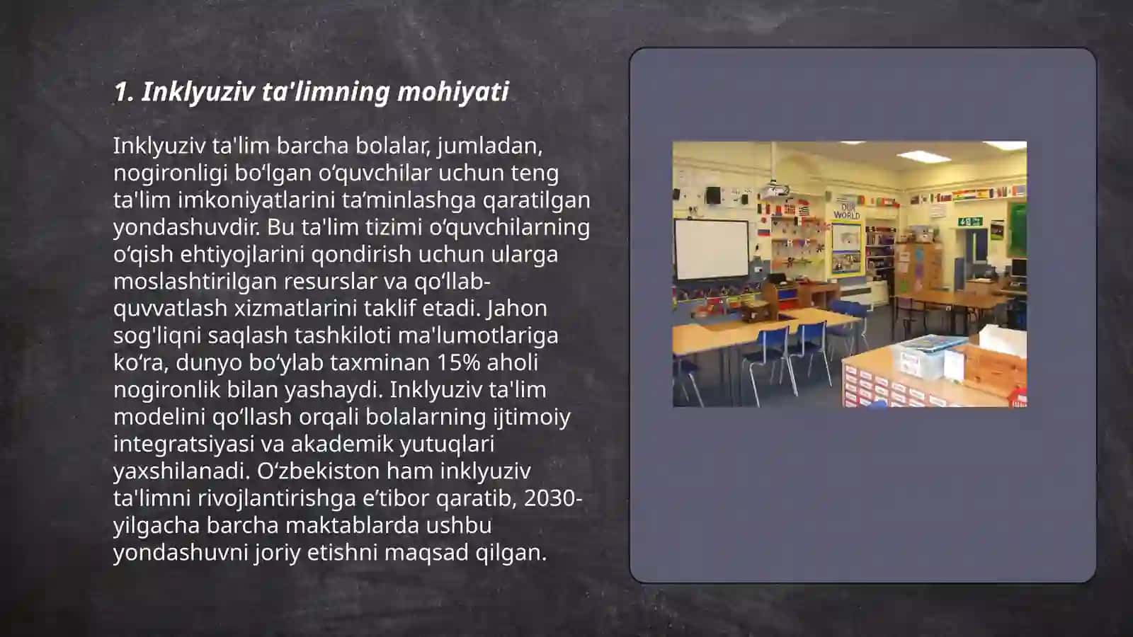 Boshlang'ich sinflarda inklyuziv ta'lim 3