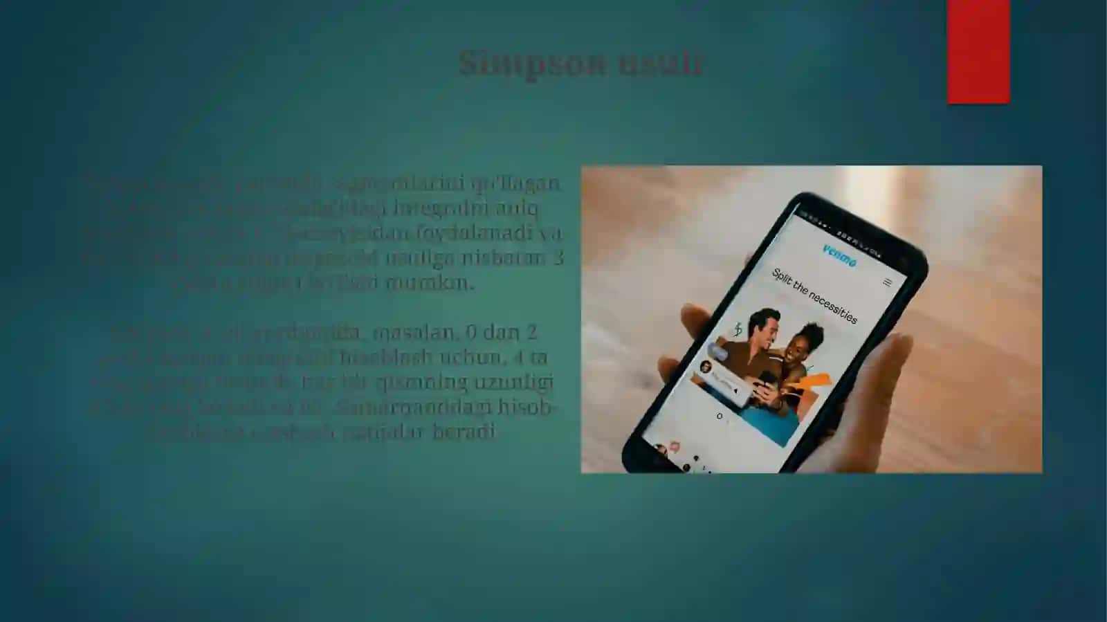 Simpson usuli 3