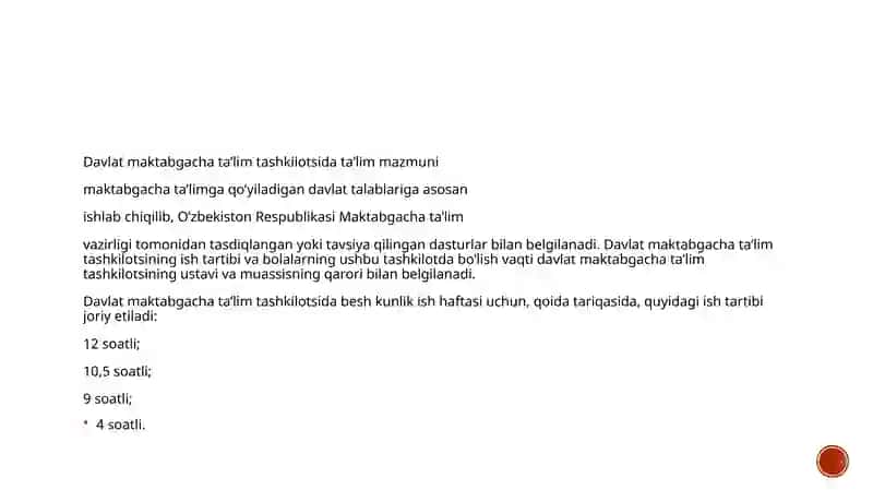 Maktabgacha taʼlim tashkiloti maktabgacha yoshdagi bolalar ijtimoiy tarbiya maskani 3