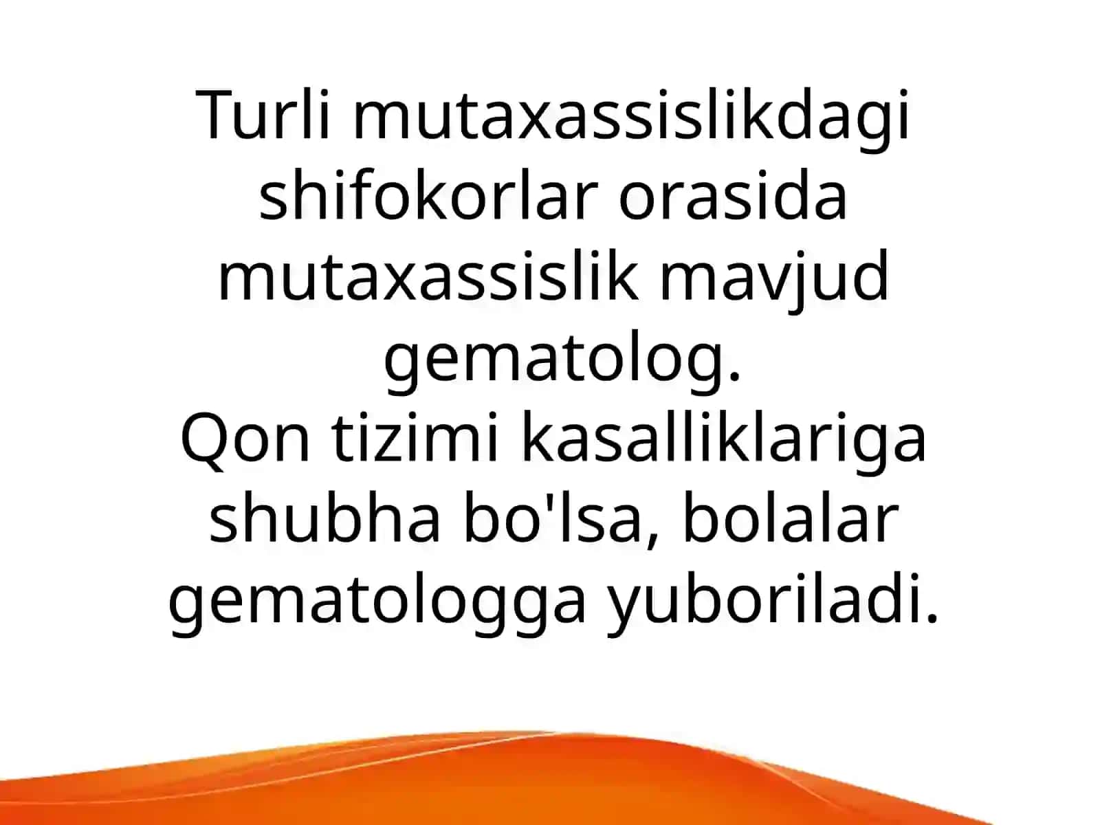 Qon kasalliklari  Anemiya Gemorragik diatez  Gemorragik vaskulit 3