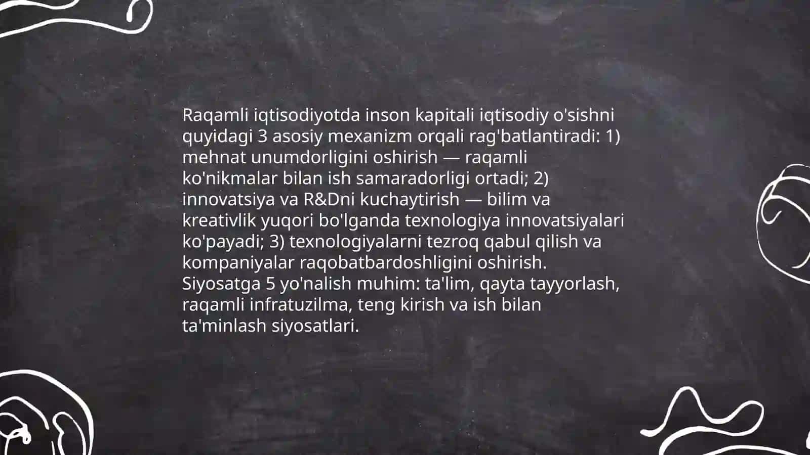 Raqamli iqtisodiyotda inson kapitalining o'rni va raqamli kompetensiyalar 3