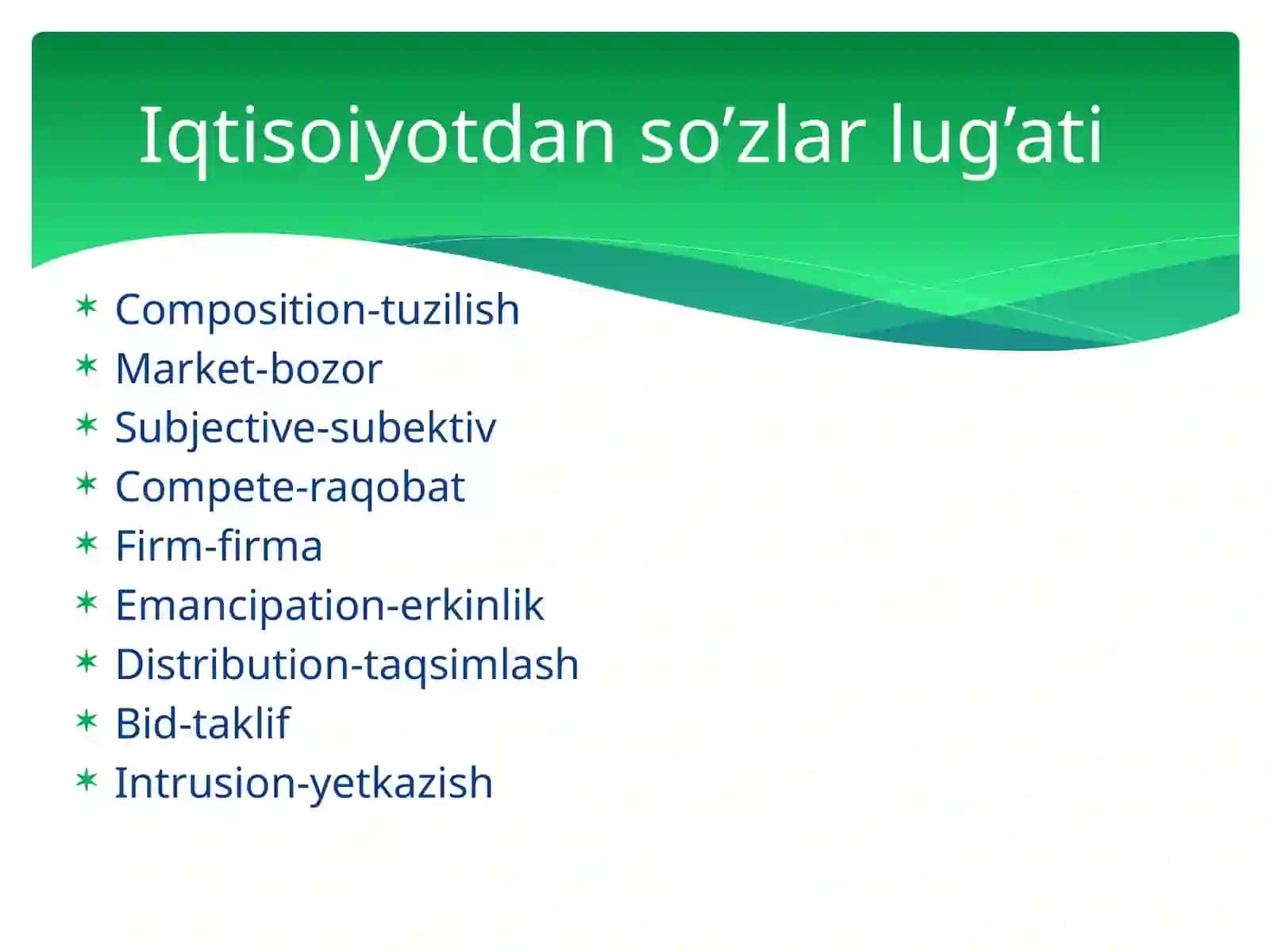 Bozor  iqtisodiyotining mazmuni va amal qilishi 3