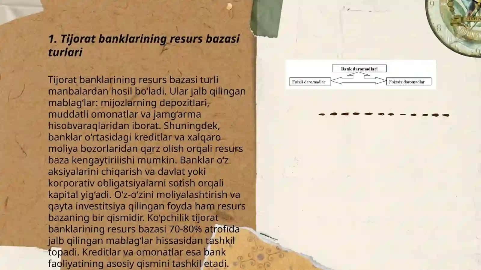 Tijorat banklarining resurs bazasi 3