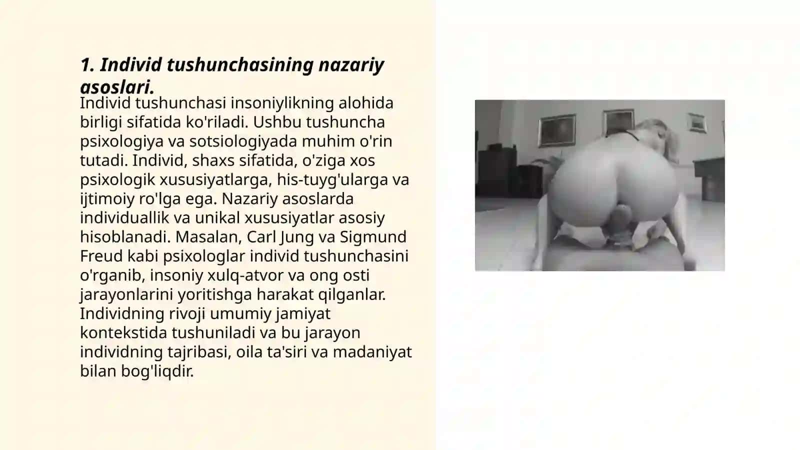 Individ, shaxs, individuallik tushunchalari 3