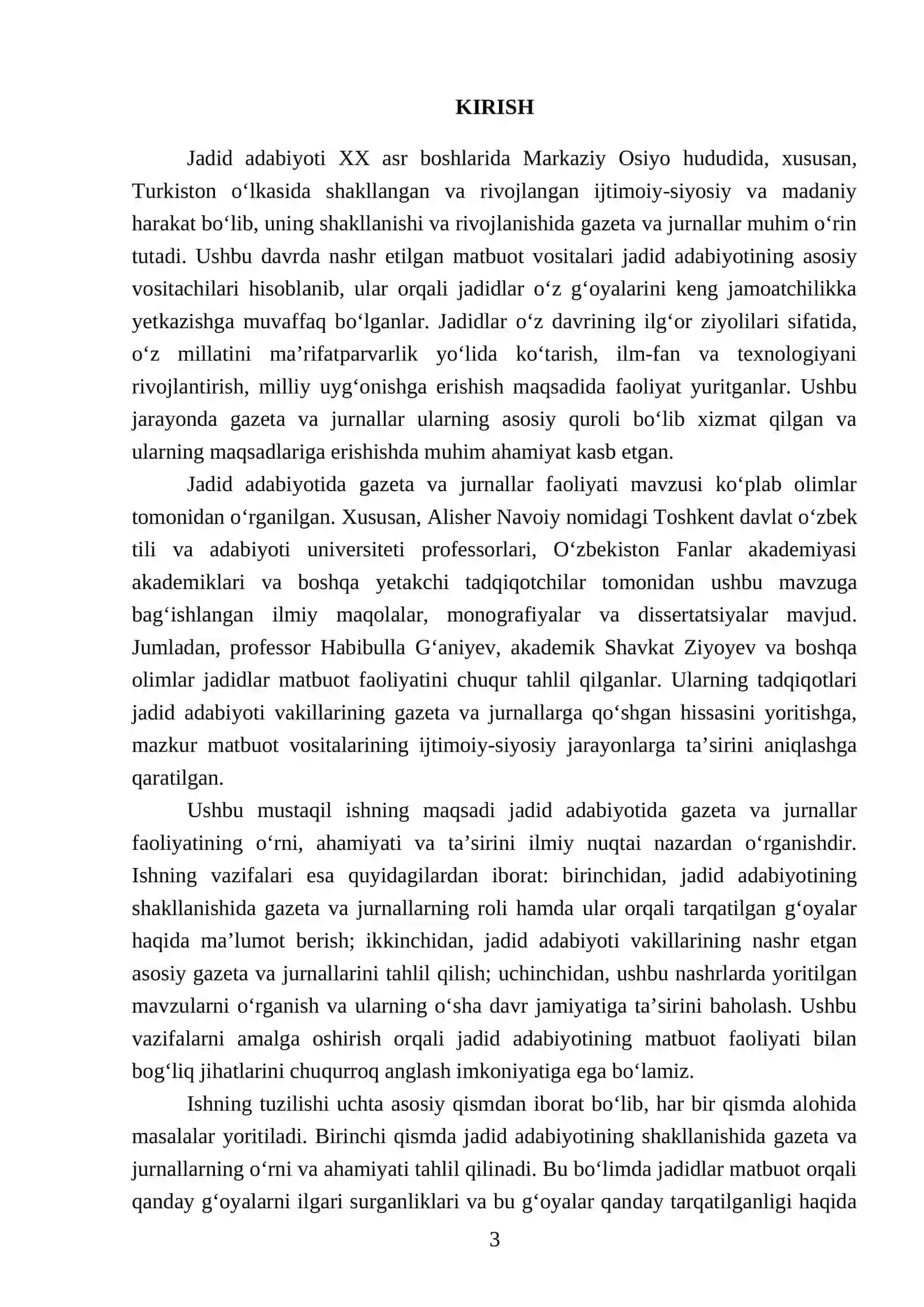 Jadid adabiyotida gazeta-jurnallar faoliyati 3
