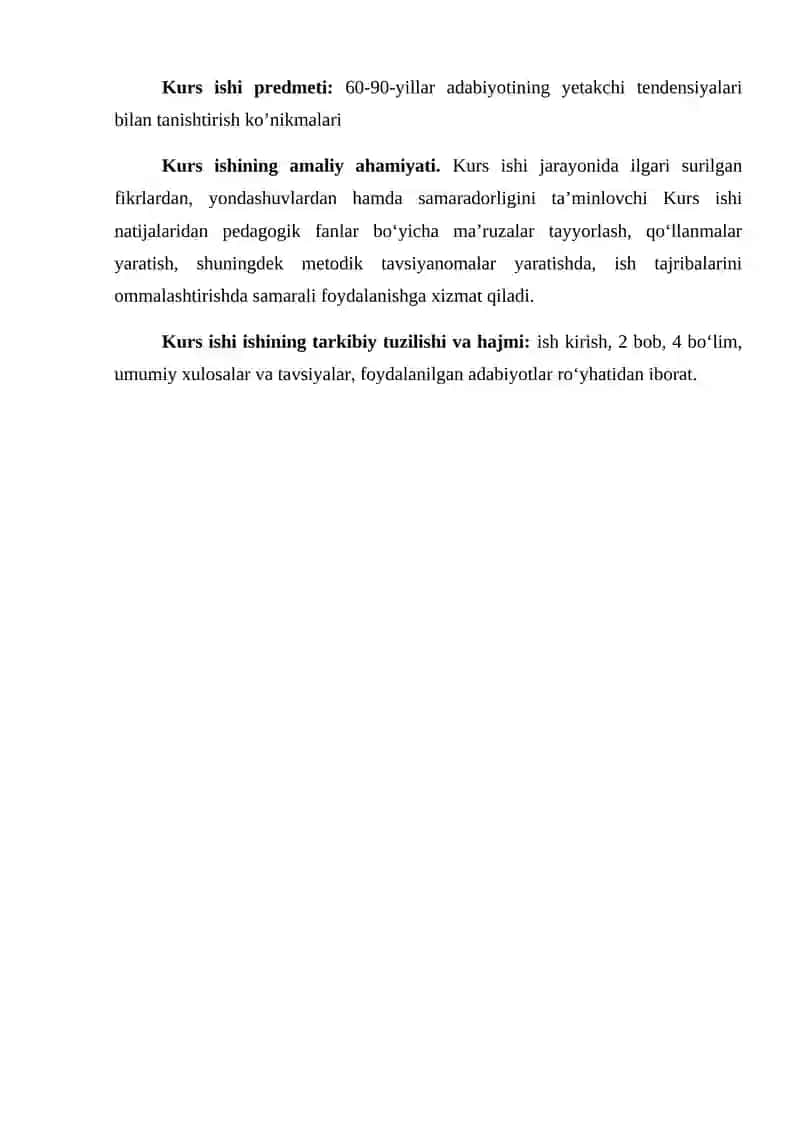 60-90-yillar adabiyotining yetakchi tendensiyalari 3