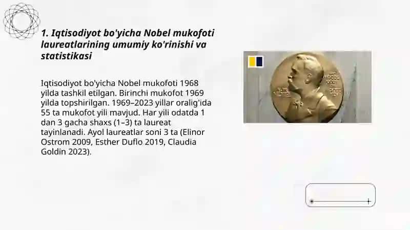 Iqtisodiyot bo'yicha Nobel mukofoti laureatlari 3