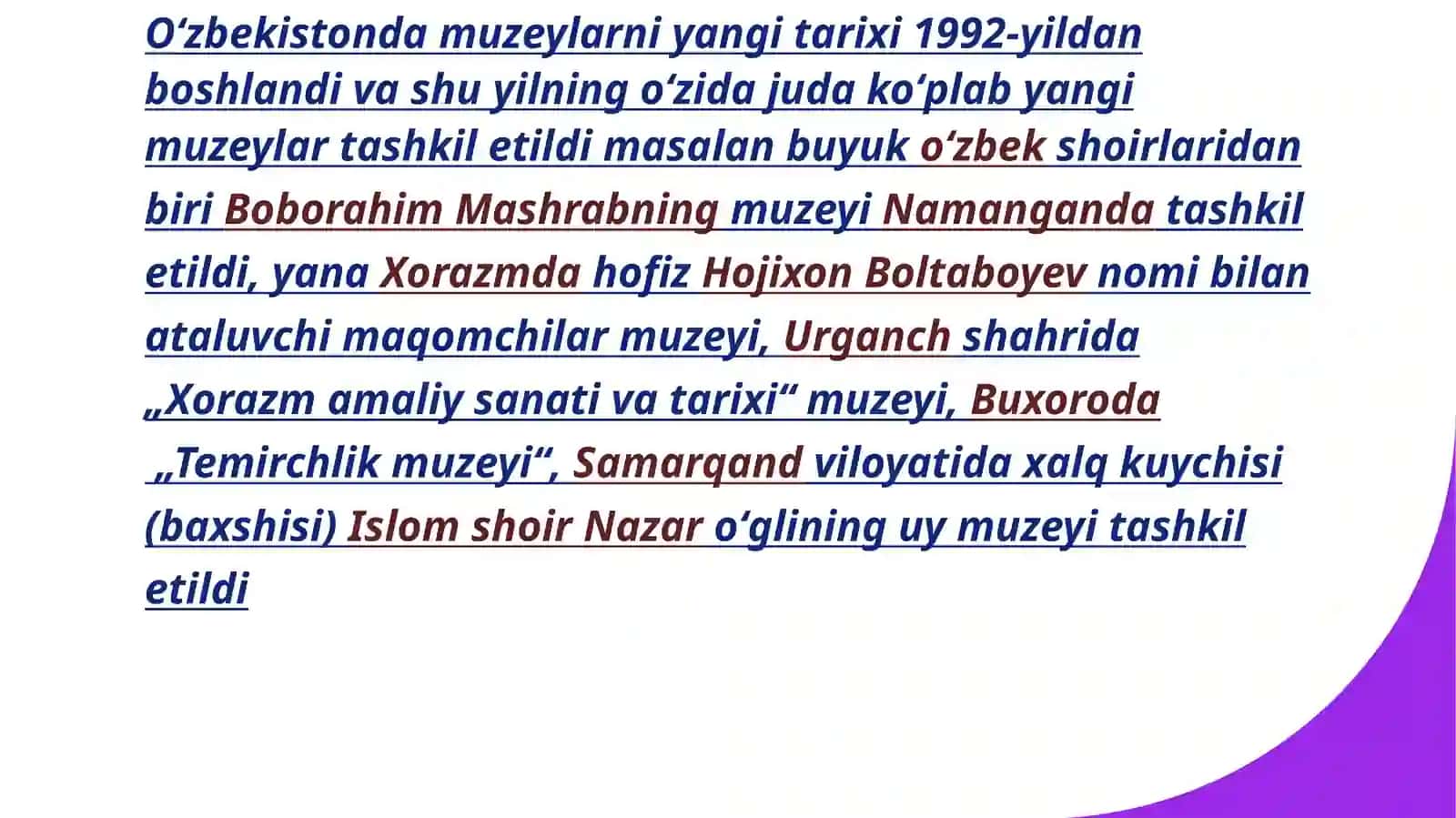 O’zbekistonda muzey ishi tarixi 3