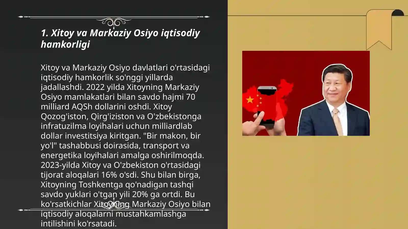 Xitoy tashqi iqtisodiy faoliyat aloqlari 3