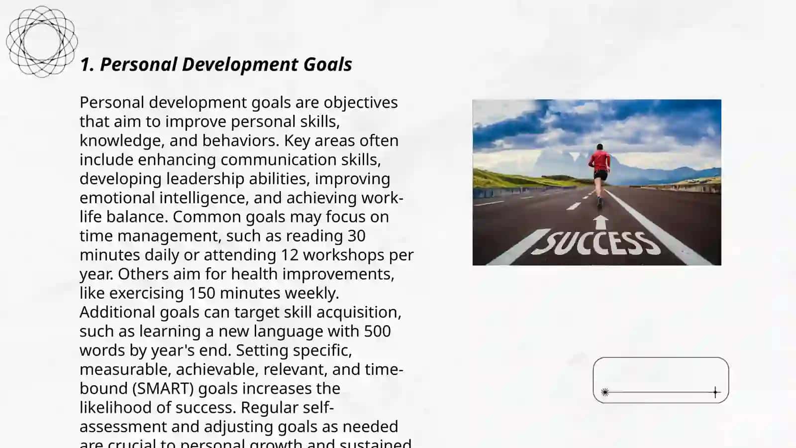 Personal Development Goals 3