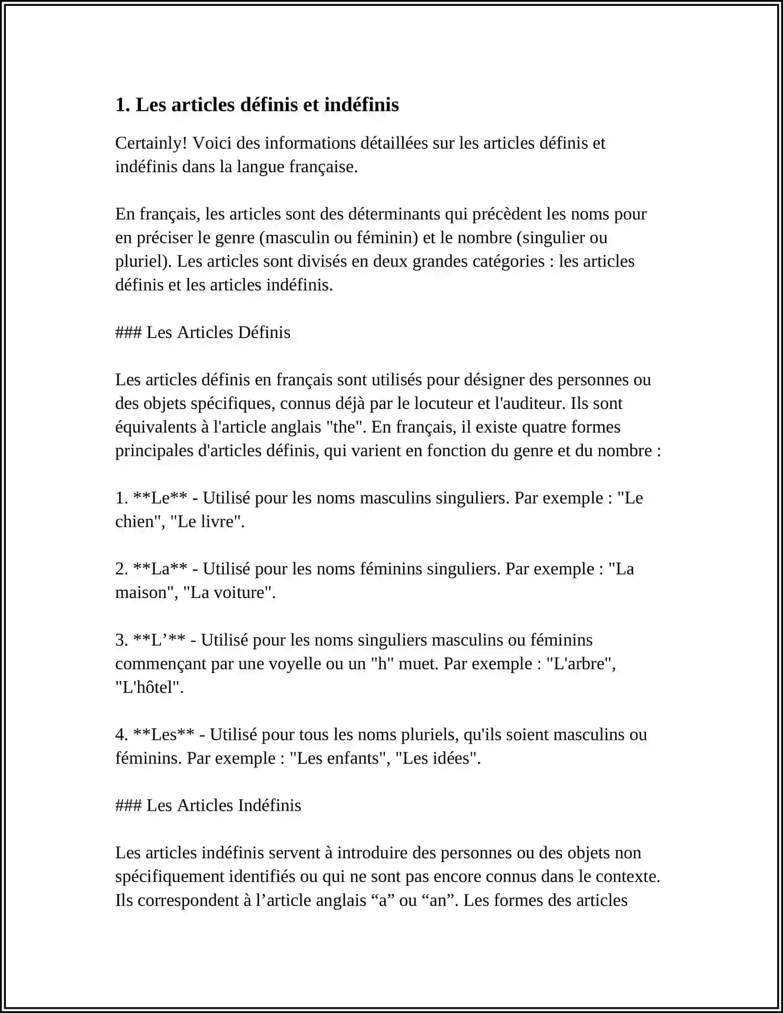 LE GRAMMAIRE FRANÇAISE. PROBLEMES DES PARTIES DU DISCOURS 3