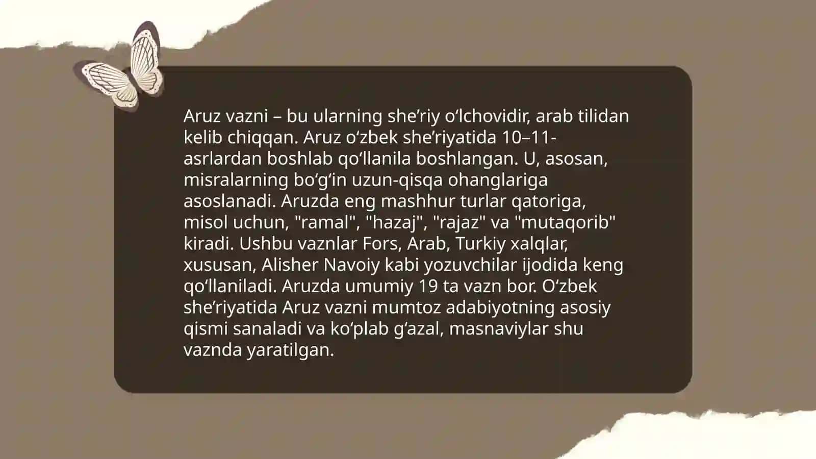 Navoiy gʻazallarining vazn xususiyatlari 3