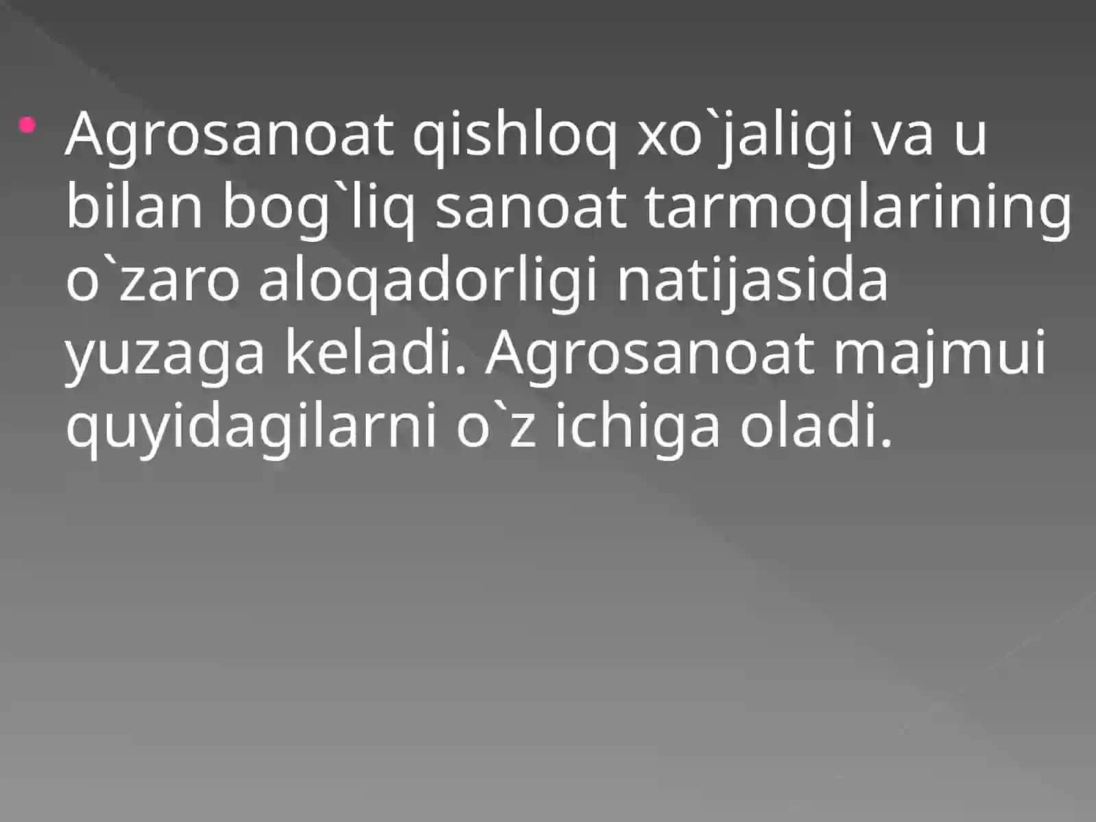O’zbekistonda agrar-munosabatlar va ularning xususiyatlari 3