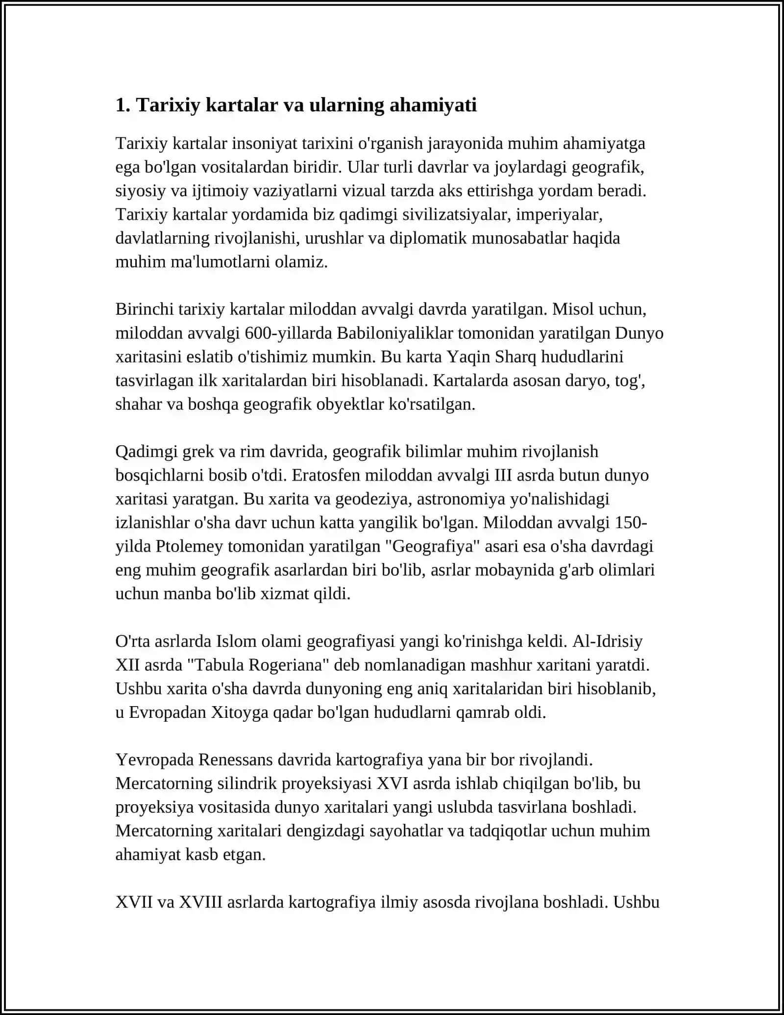 TARIXIY KARTALAR 3
