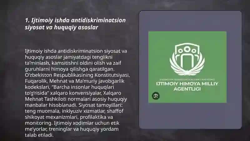 Ijtimoiy ishda antidiskriminatsion amaliyot 3