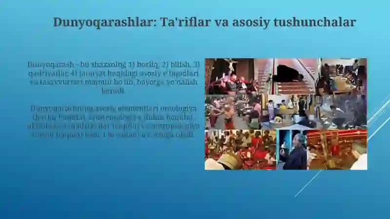 Dunyoqarashlar 3