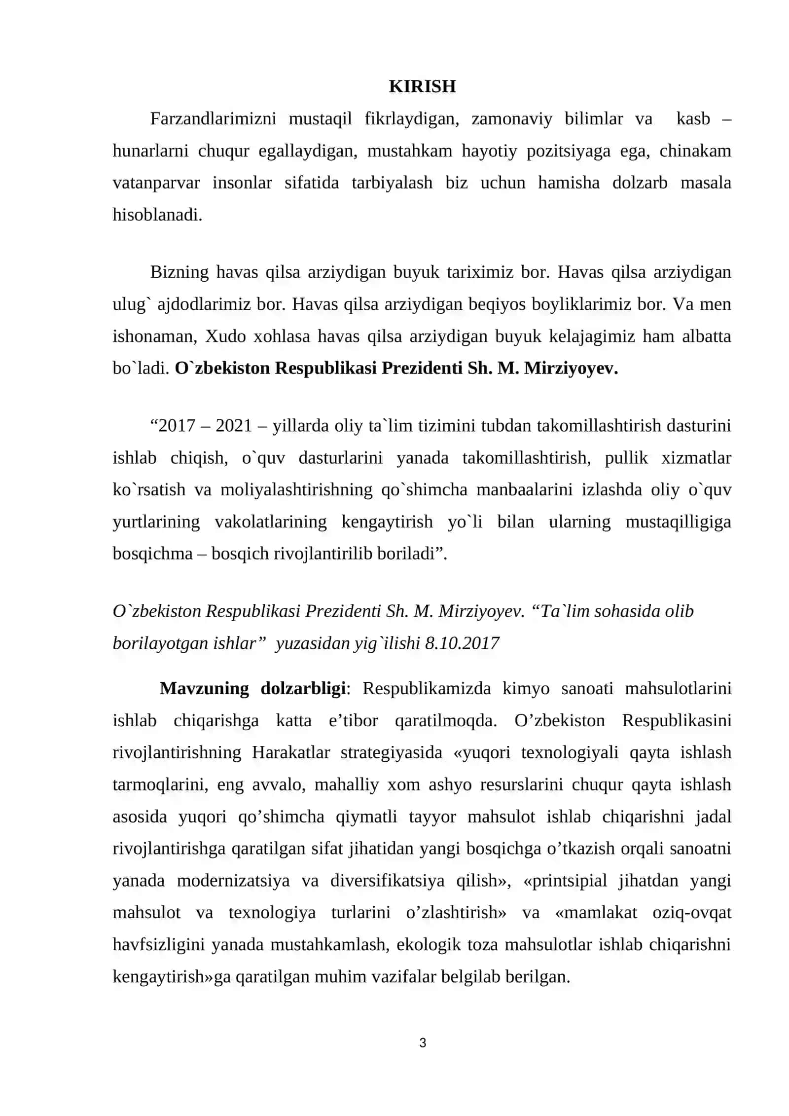 KALORIMETRIK O’LCHASHLAR 3