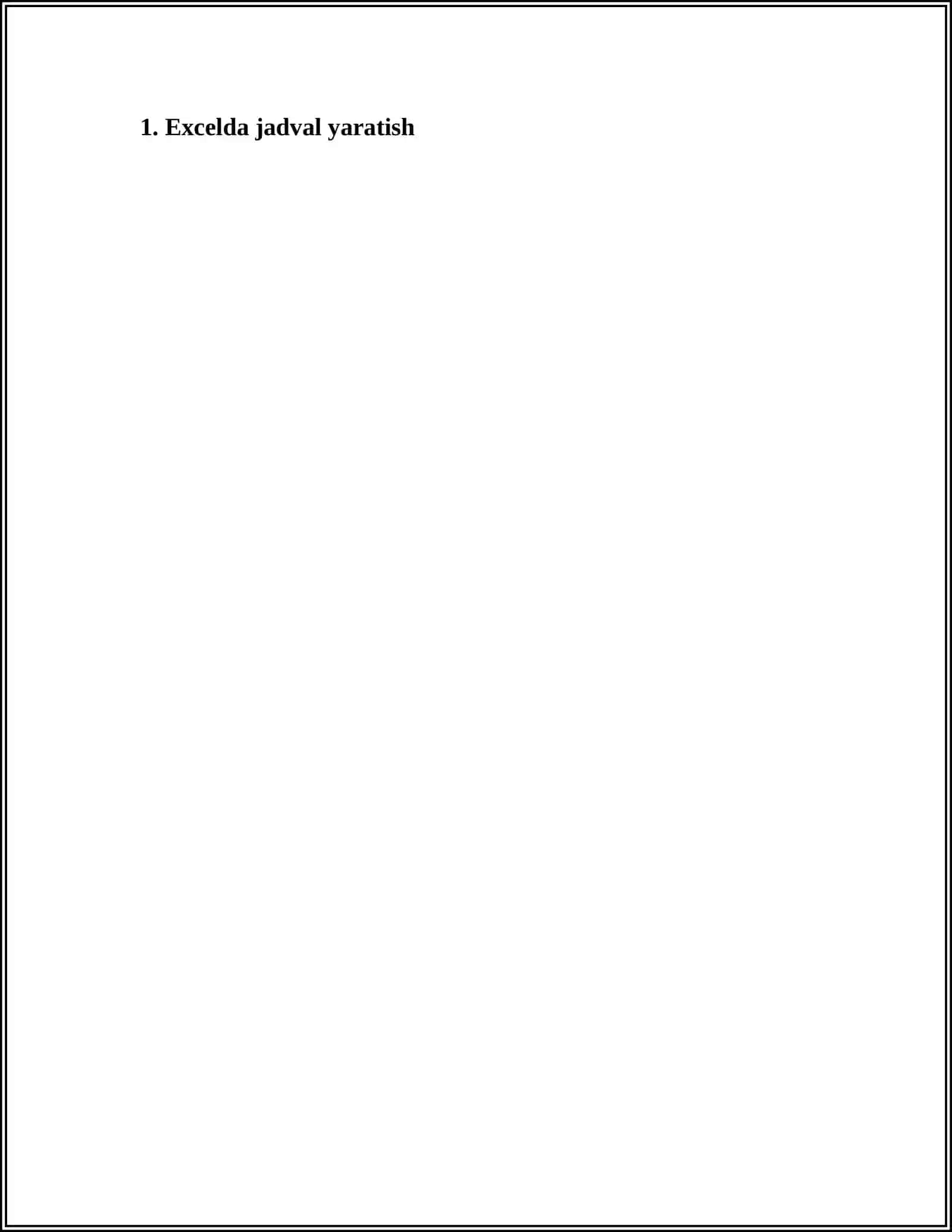 EXCEL 3