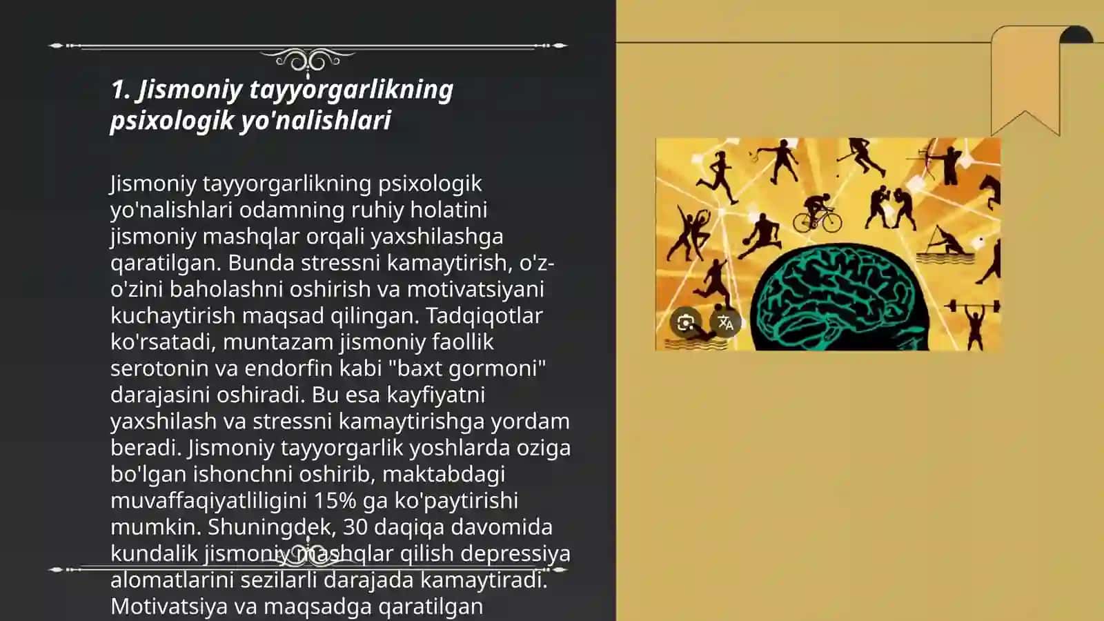 Jismoniy tayyorgarlikning psixologik yo'nalishlari 3