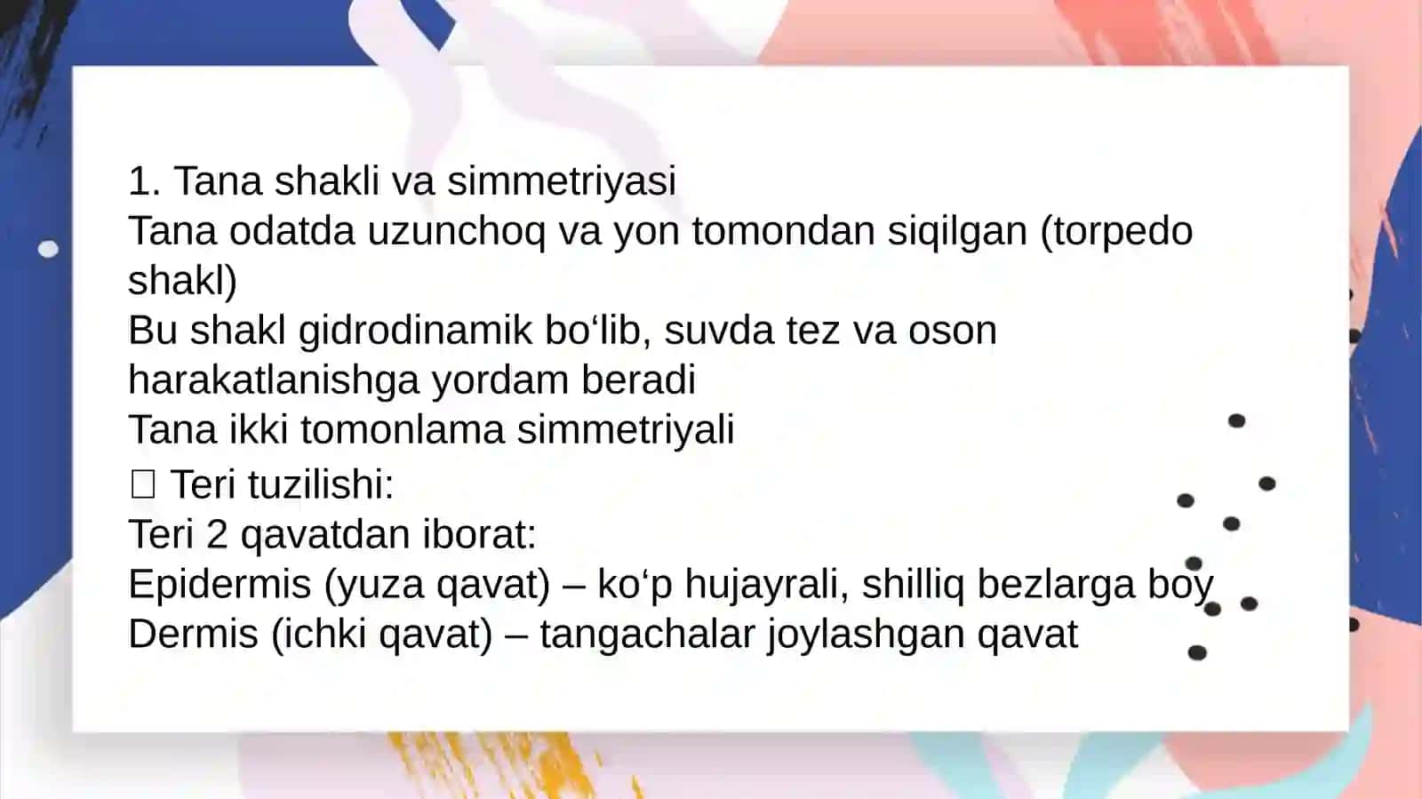 Suyaklibaliqlar(osteichthyes)sinfi 3