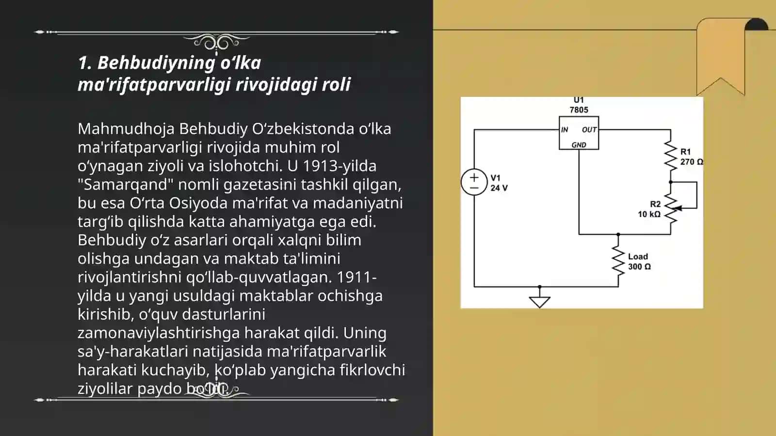 Jadid ma'rifatparvarlari oʻlka ijtimoiy-ma'navaiy hayotida tutgan oʻrni(Behbudiy,avloniy va boshqalar) 3