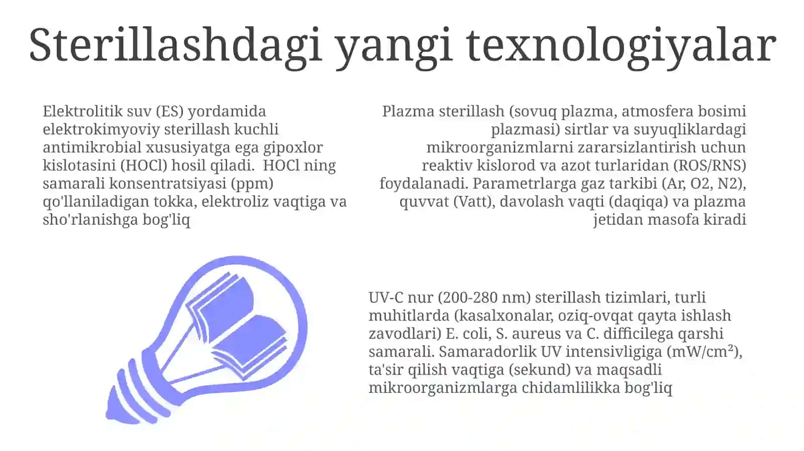 Dezinfeksiya va deratizatsiya usullari ularning gigiyenik tavsifi 3