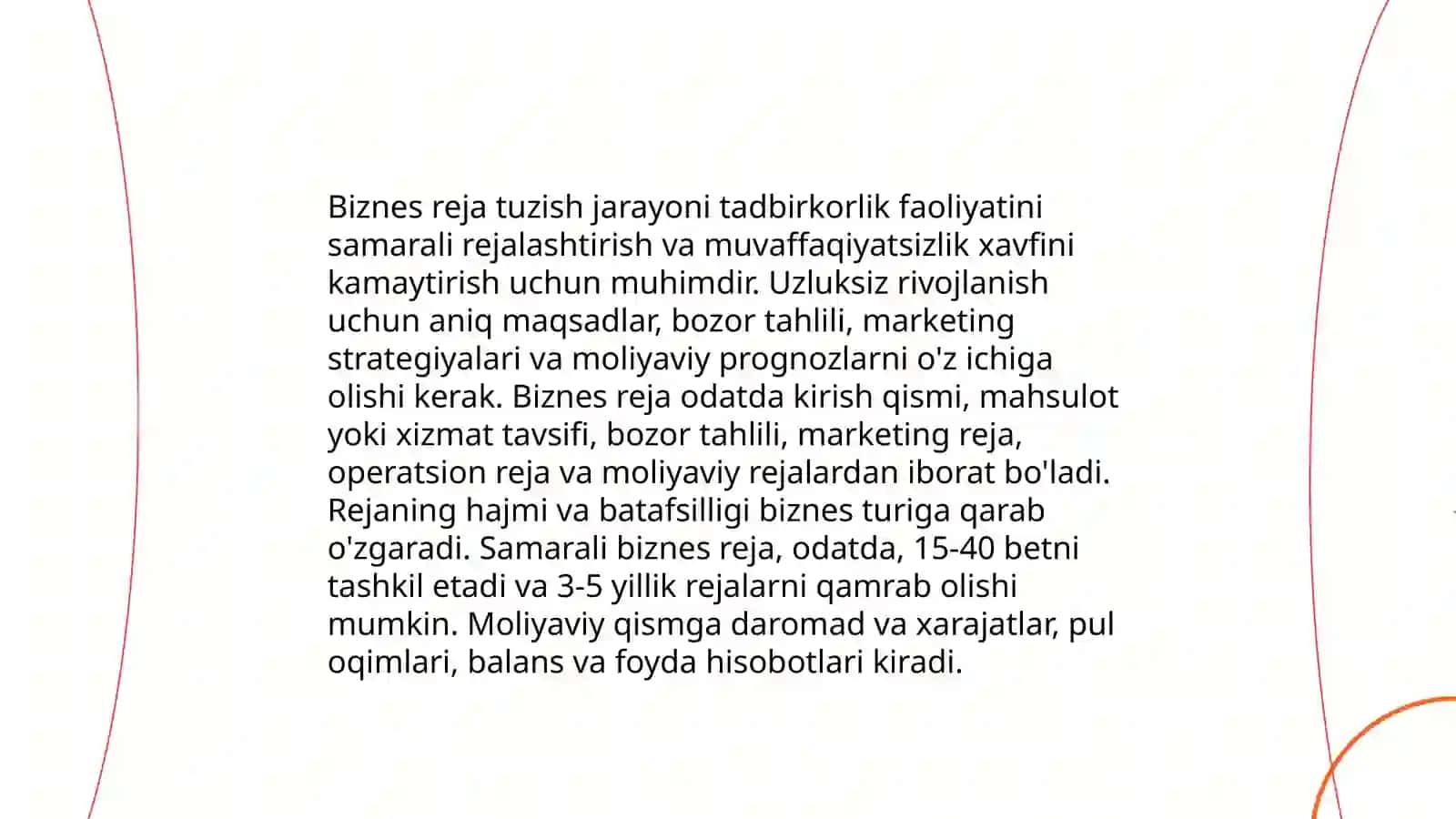 Biznes reja tuzish 3