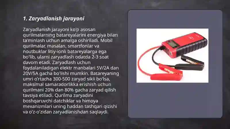 Zaryad va razryad 3