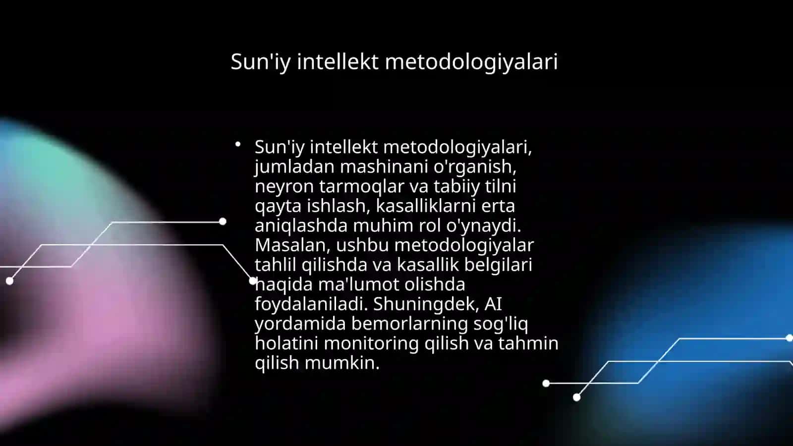 Sun'iy intellektni qo'llash orqali kasalliklarni erta aniqlash 3