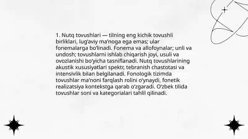 Nutq tovushlari 3
