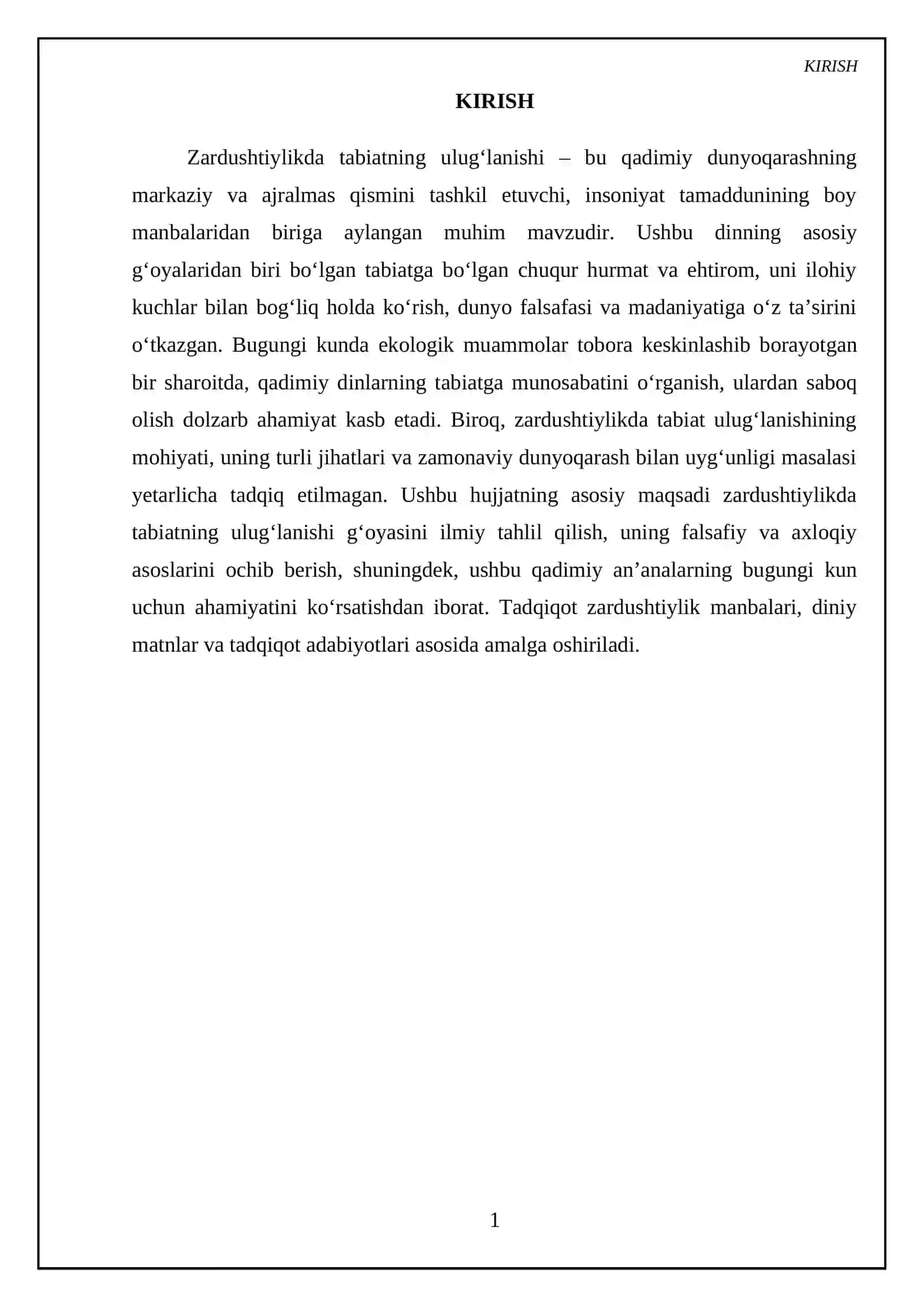 Zardushtiylikda tabiatning ulugʻlanishi 3
