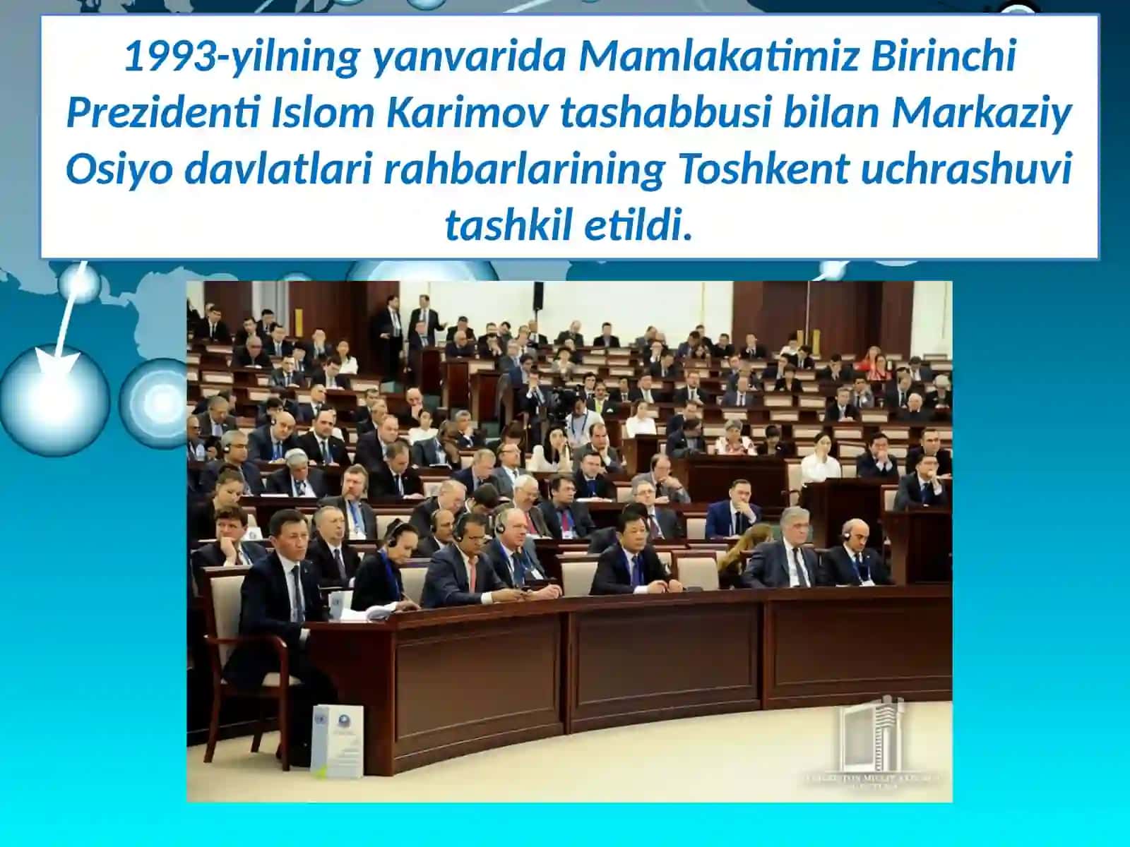 O‘zbekistonning Markaziy Osiyo mamlakatlari bilan o‘zaro hamkorligi 3