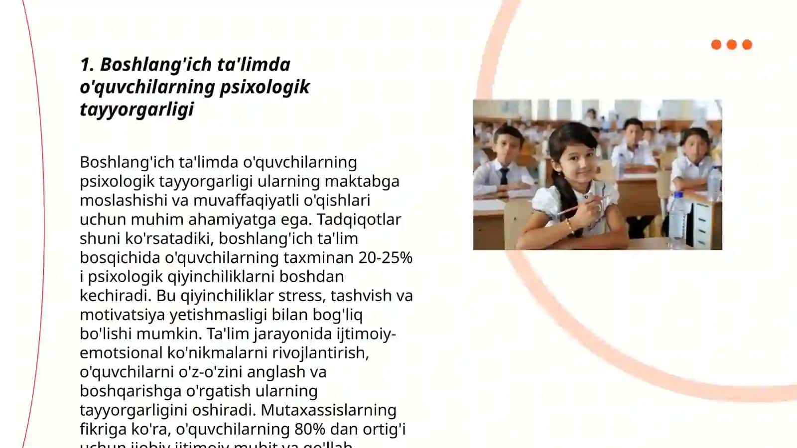 Boshlangich ta'limda o'quvchilarni talimiy faoliyatga tayyorlash 3