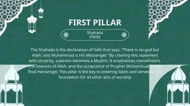 THE FIVE PILLARS OF ISLAM 3