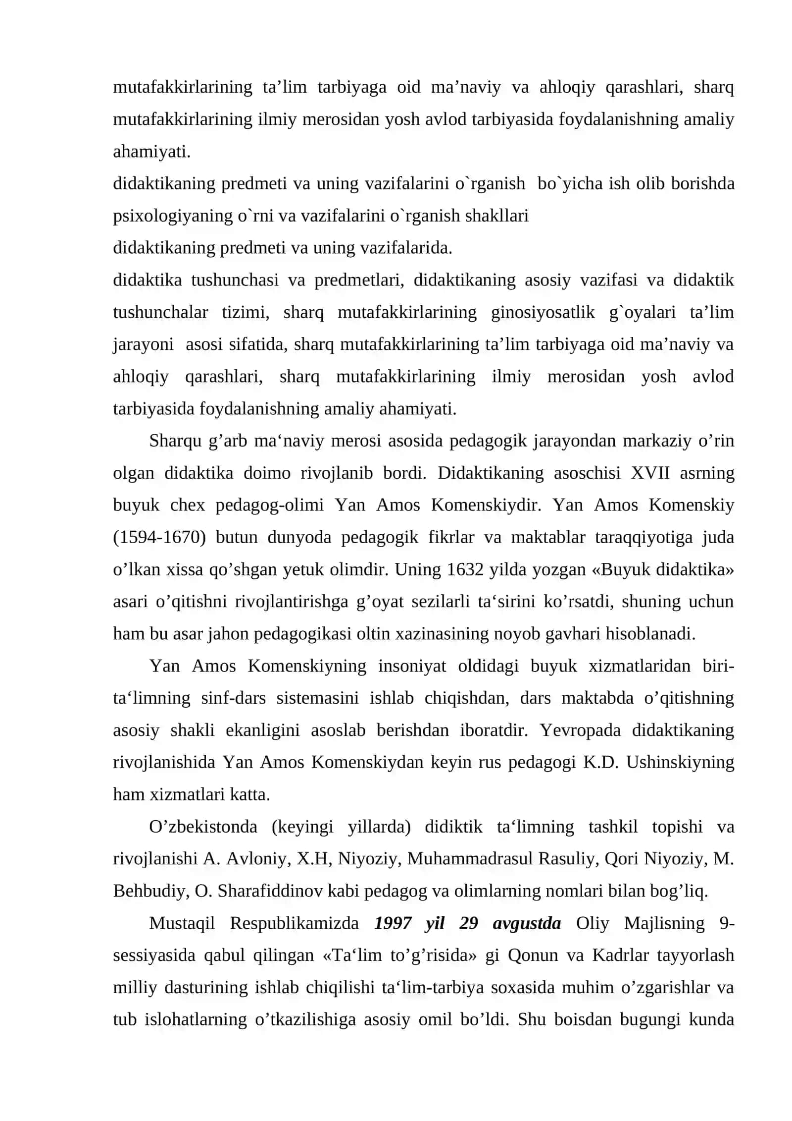 O'qituvchining didaktik kompetensiyasini  shakllantirish 3