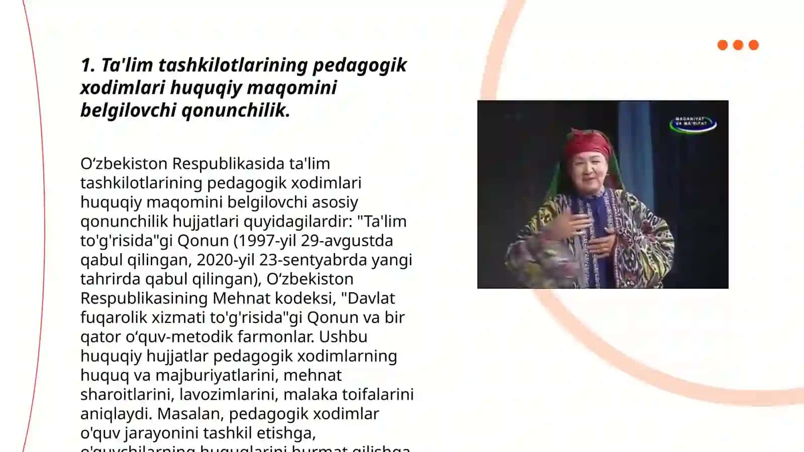 Pedagogik xodimlar huquqiy maqomi 3