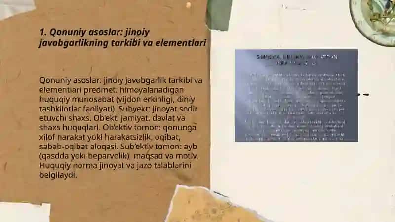 Vijdon erkinligi va diniy tashkilotlar toʻgʻrisidagi qonun hujjatlarini buzganlik uchun jinoiy javobgarlik 3