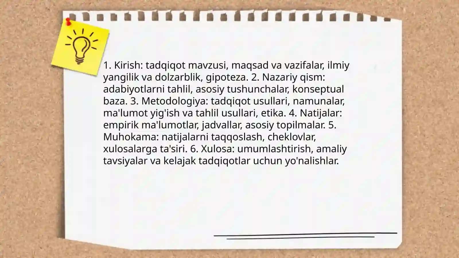 Ilmiy Tadqiqotning Tarkibiy Qismlarini Ishlab Chiqish va Himoyaga Tayyorlash 3