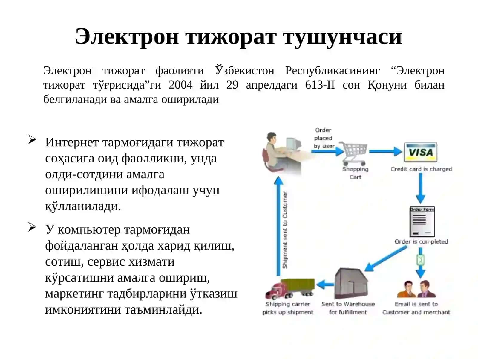 Электрон тижорат тизимлари ва уларнинг аҳамияти 3
