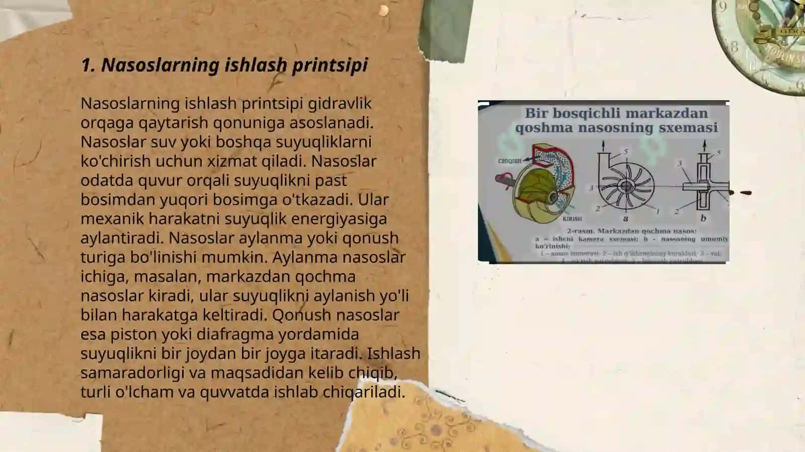 Nasos stansiyasining yordamchi mexanik jixozlari 3