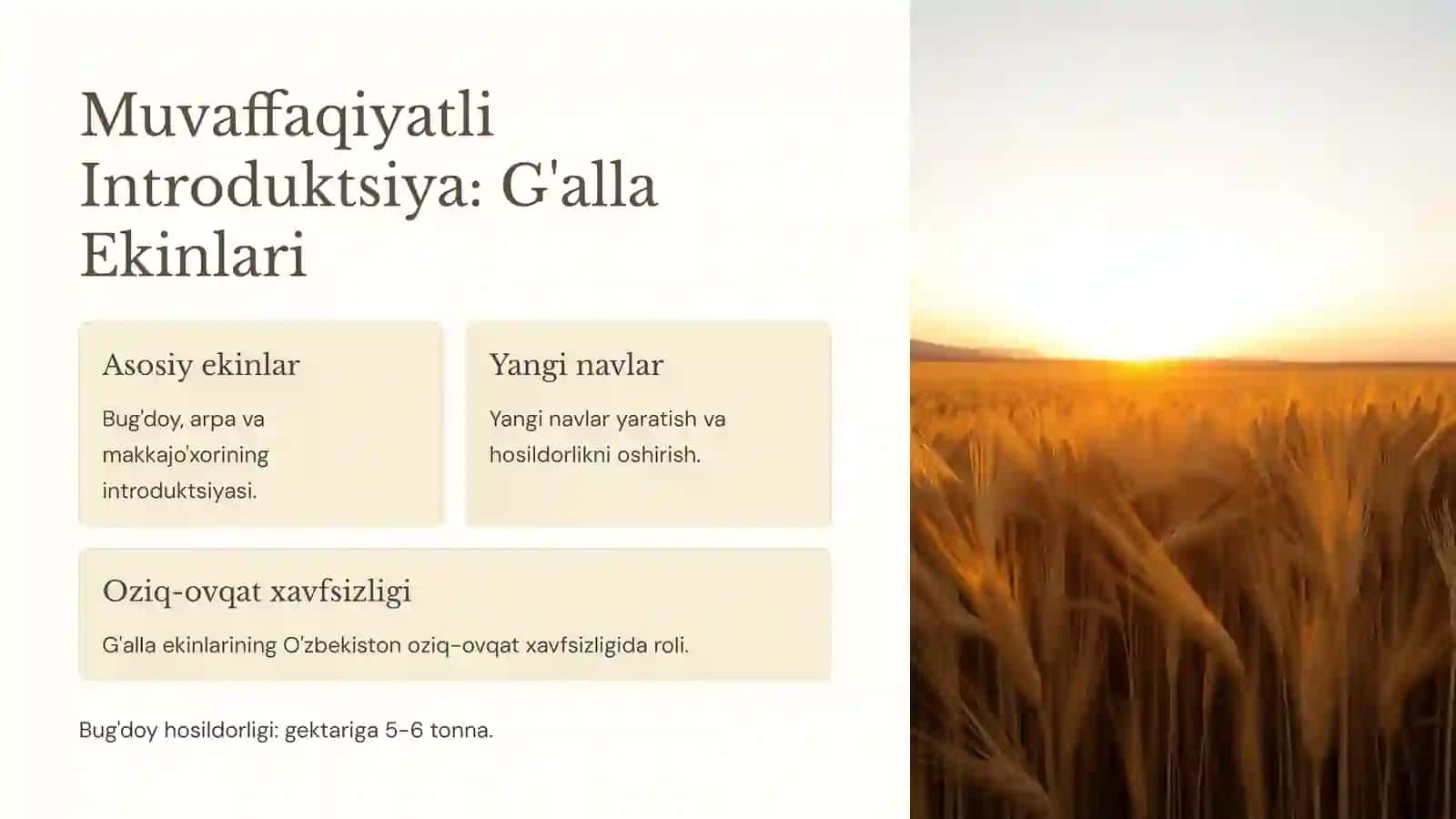 Kamyob va Yo'qolib Ketish Xavfi Bor O'simliklar Introduksiyasi 3