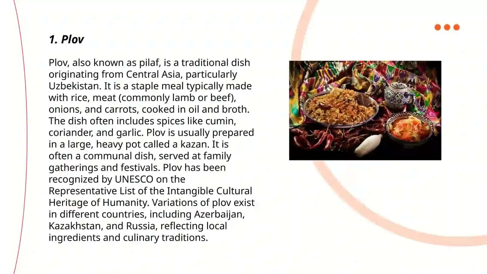Uzbekistan Traditional food 3