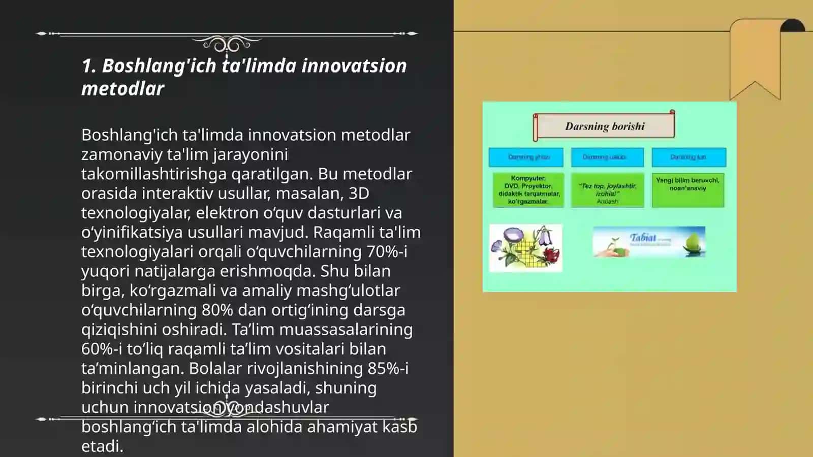 Boshlang'ich ta'limda Innovatsion Metodlar 3