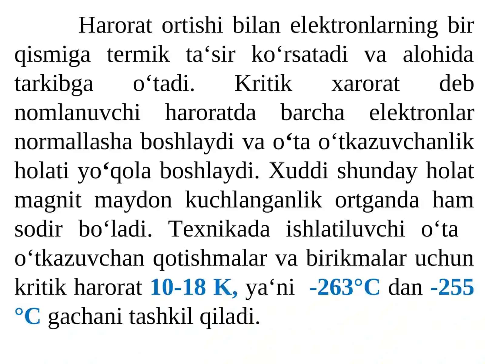 Elektruzatish liniyasi uchun o‘ta o‘tkazuvchan kabellar 3