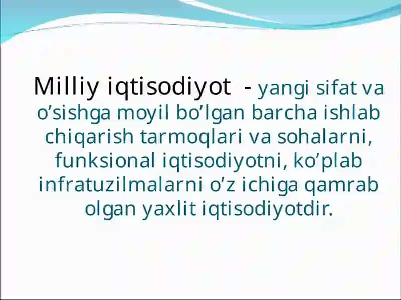 MILLIY IQTISODIYOT VA UNI SHAKLLANTIRISHDAGI DOLZARB MUAMMOLAR 3
