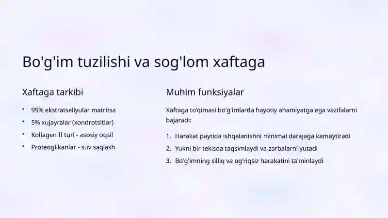 Osteoartrit: Patogenez va Klinika 3