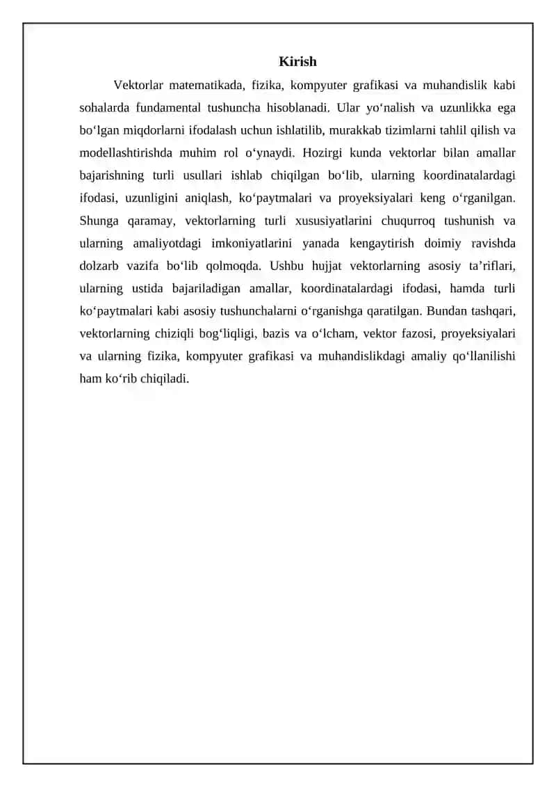 Vektorlar 3