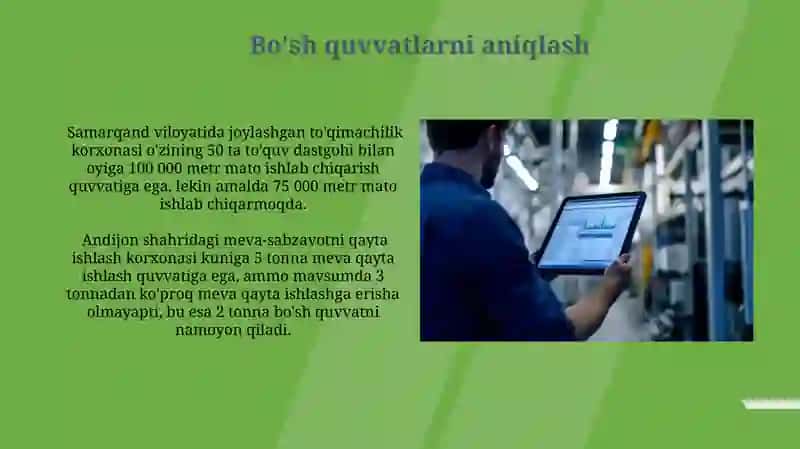 Qazi ishlab chiqarishni baholash 3